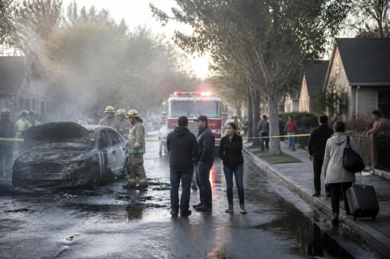Covina Evacuation Lifted Following High-Risk Electric Vehicle Fire Incident