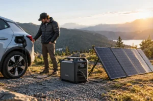 Gaotu Unveils GT-EV16-PB-FD Solar EV Charger to Power Remote Driving