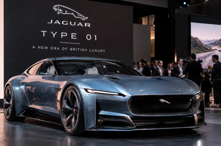 Jaguar Type 01 Electric Car Unveiled: 1,030PS Super-GT Resets British Luxury