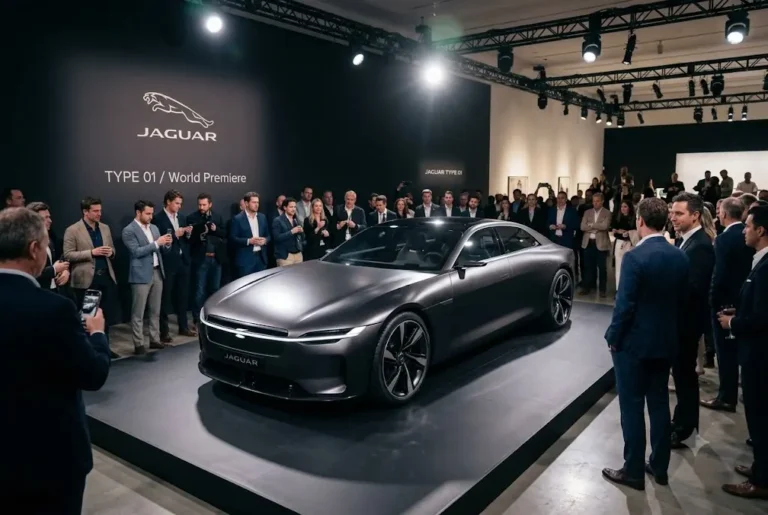 Jaguar Type 01 Electric Car Unveiled: Inside the Bold Ultra-Luxury Rebrand