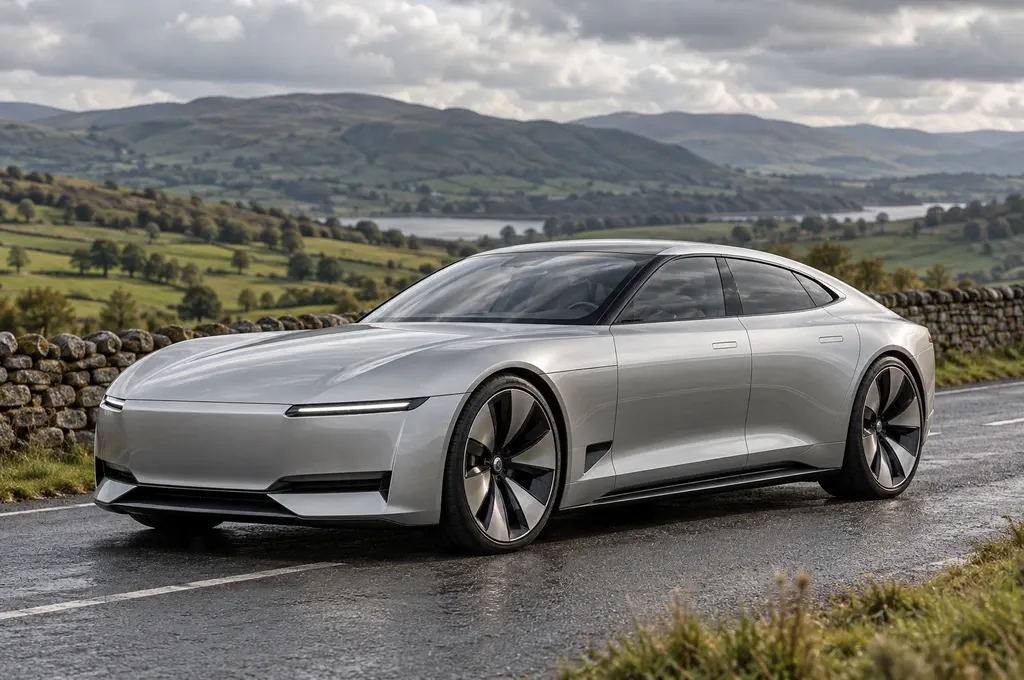 Jaguar's next electric car - Automotive design studio clay model development