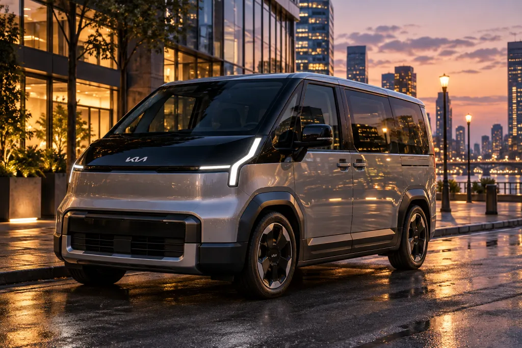 Kia PV5 Passenger 7-seat eligible for Electric Car Grant – Motor Trader