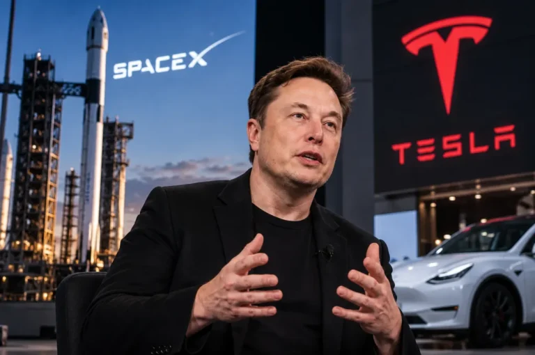 Musk Backs SpaceX-Tesla Merger Talk as EV Governance Risks Surge