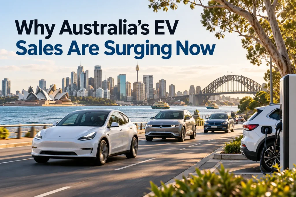 Why Australia’s EV Sales Are Surging Now