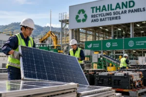 Thailand Promotes Industrial Zones for Recycling Solar Panels and Batteries