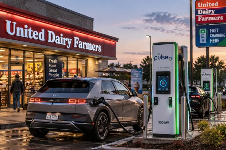 United Dairy Farmers Adds EV Charging: A Sweet Ohio Upgrade
