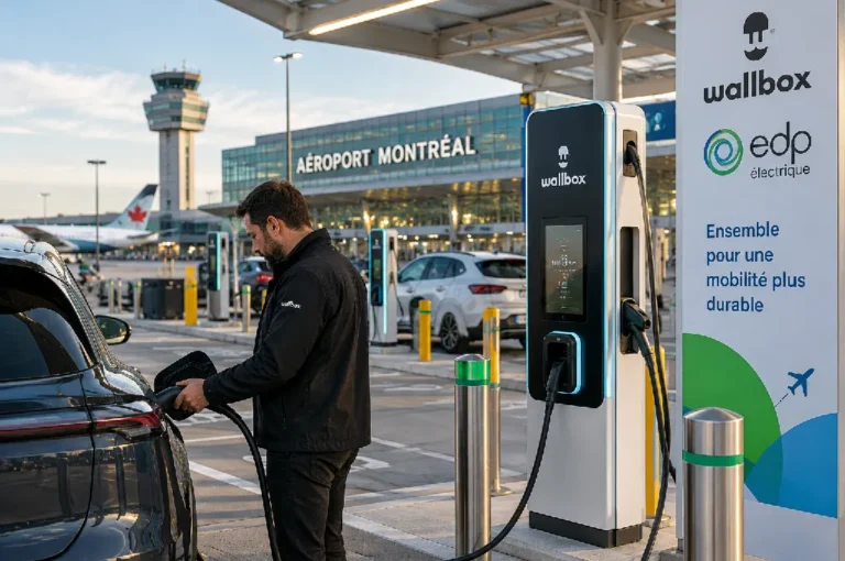 Wallbox and EDP Électrique Install EV Chargers at Montreal Airport