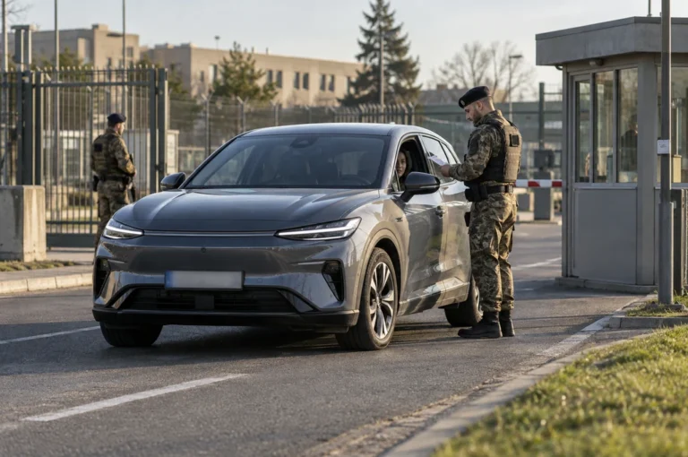 Chinese Electric Vehicles Pose Security Risks Near European Military Sites