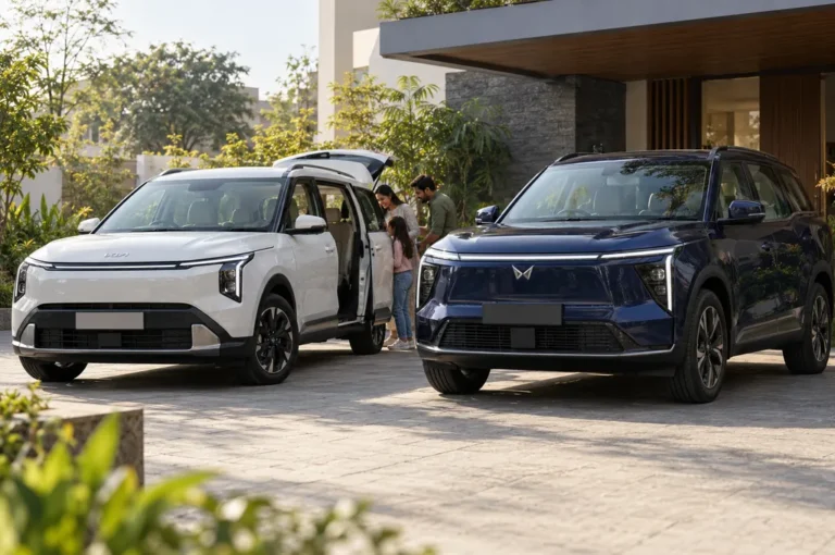 Kia Carens Clavis EV vs Mahindra XEV 9S: Which 3-Row Electric Car Wins?