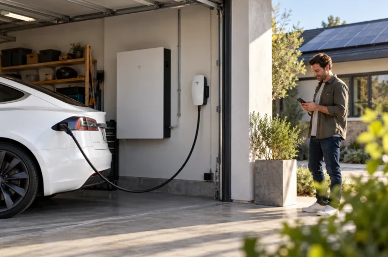 How Tesla EV Chargers Optimize Clean Energy and Spare Powerwall Solar Output