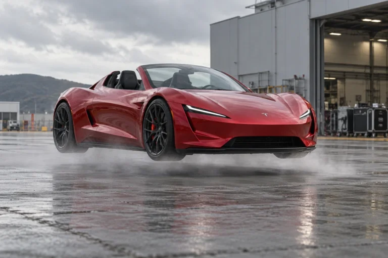 Tesla Roadster Flying Car: 10 Nozzles, 0 Specs [2026]